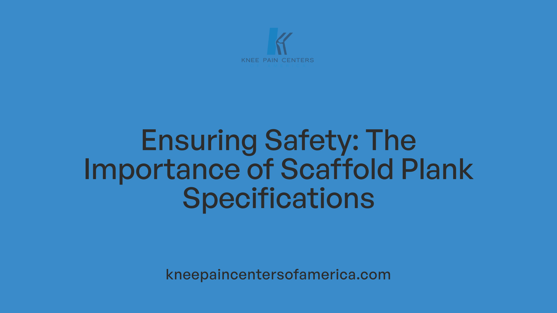 Ensuring Safety: The Importance of Scaffold Plank Specifications