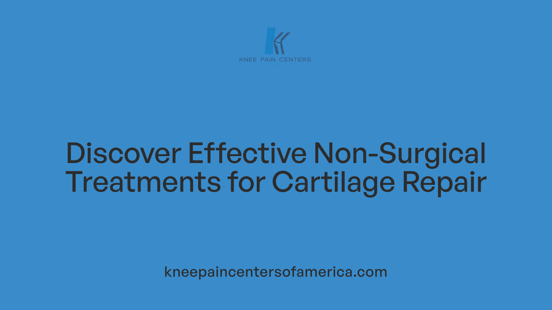 Discover Effective Non-Surgical Treatments for Cartilage Repair