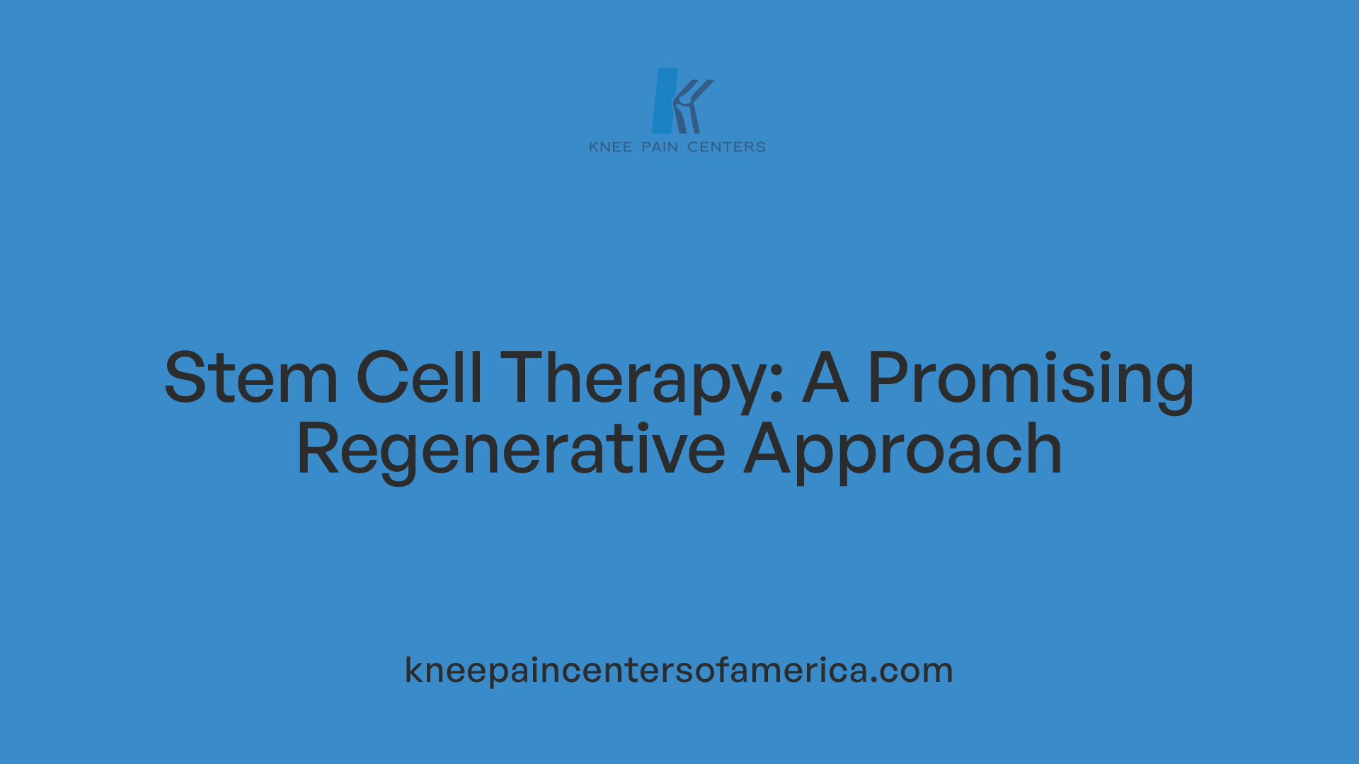 Stem Cell Therapy: A Promising Regenerative Approach