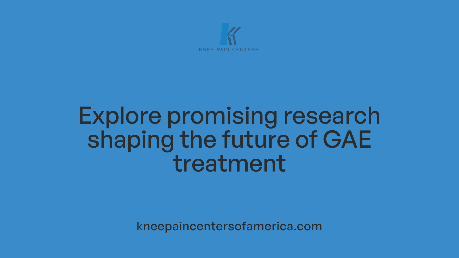 Explore promising research shaping the future of GAE treatment