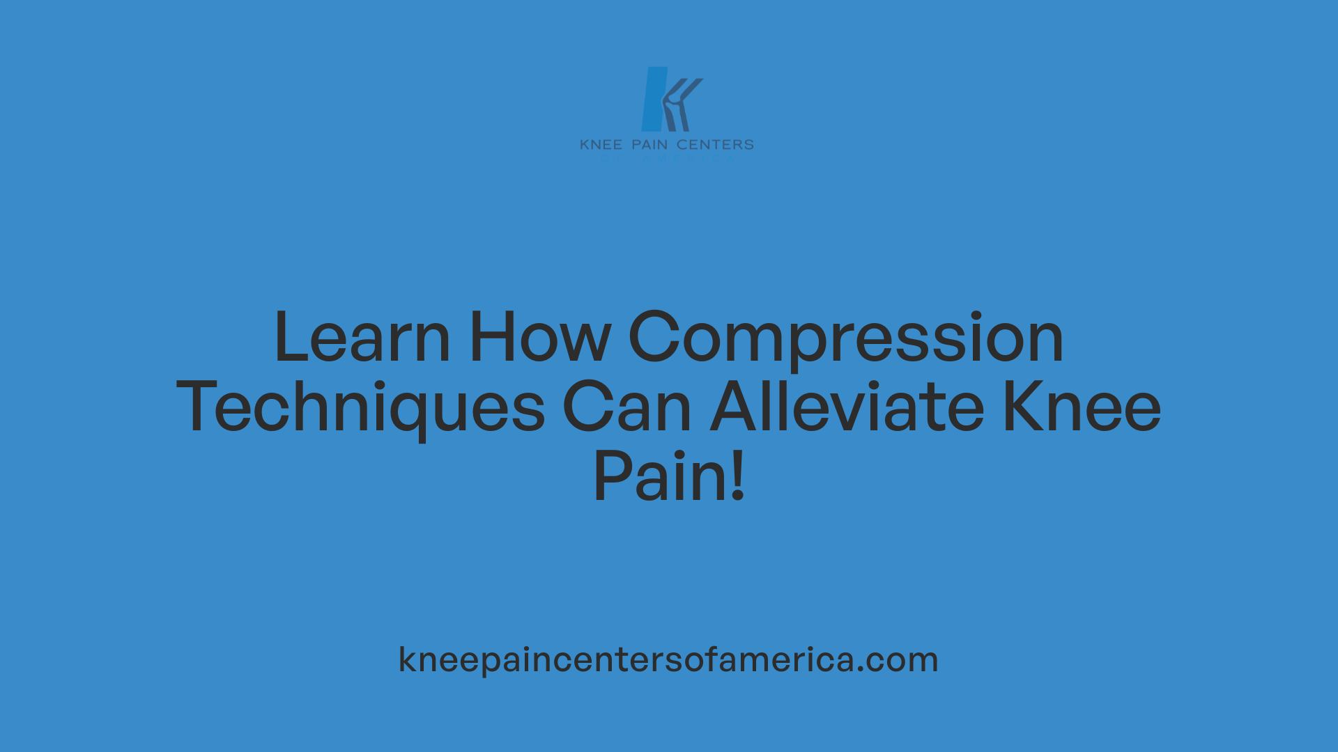 Learn How Compression Techniques Can Alleviate Knee Pain!