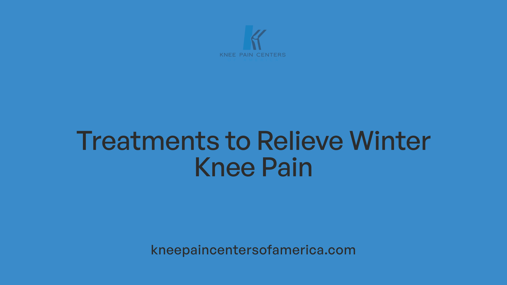 Treatments to Relieve Winter Knee Pain