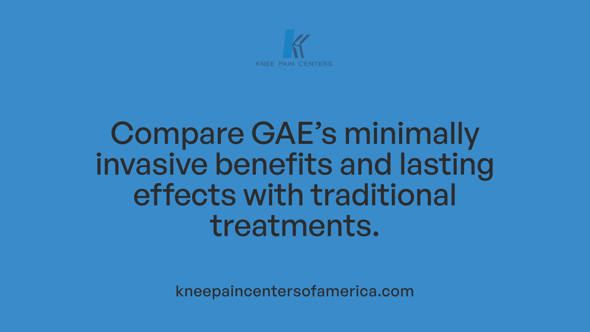 Compare GAE’s minimally invasive benefits and lasting effects with traditional treatments.