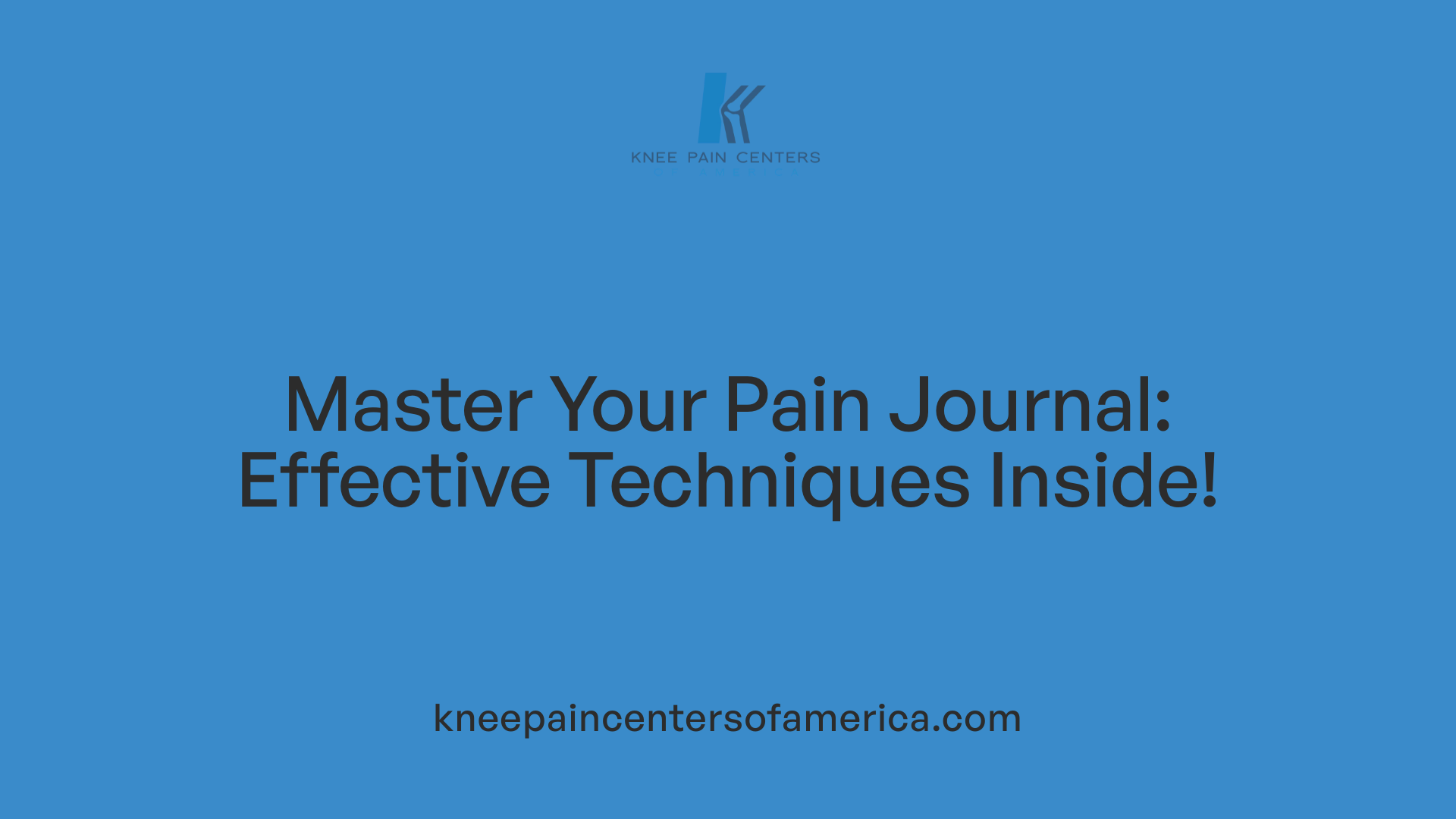 Master Your Pain Journal: Effective Techniques Inside!