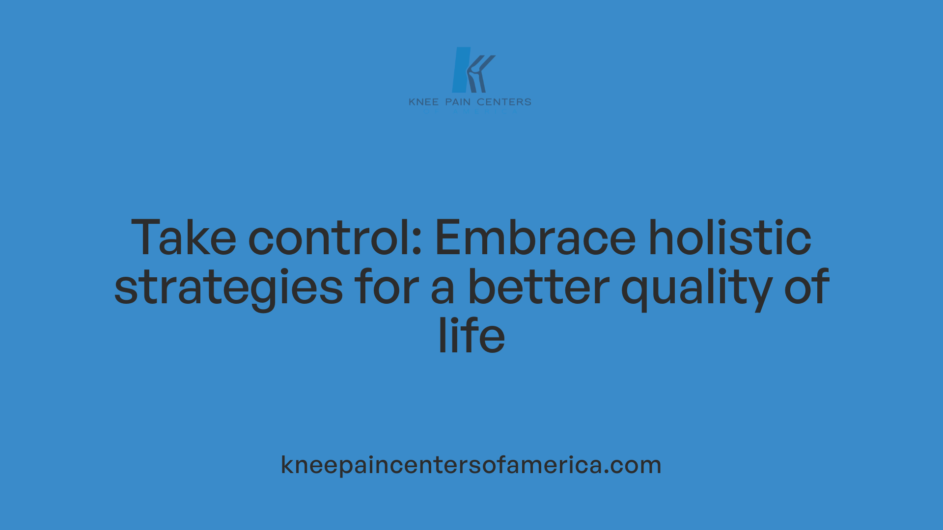 Take control: Embrace holistic strategies for a better quality of life