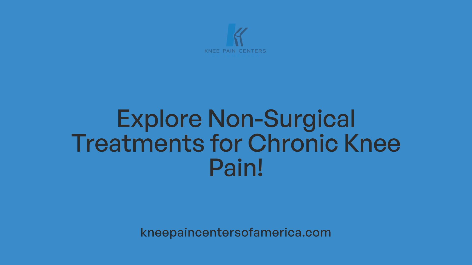 Explore Non-Surgical Treatments for Chronic Knee Pain!