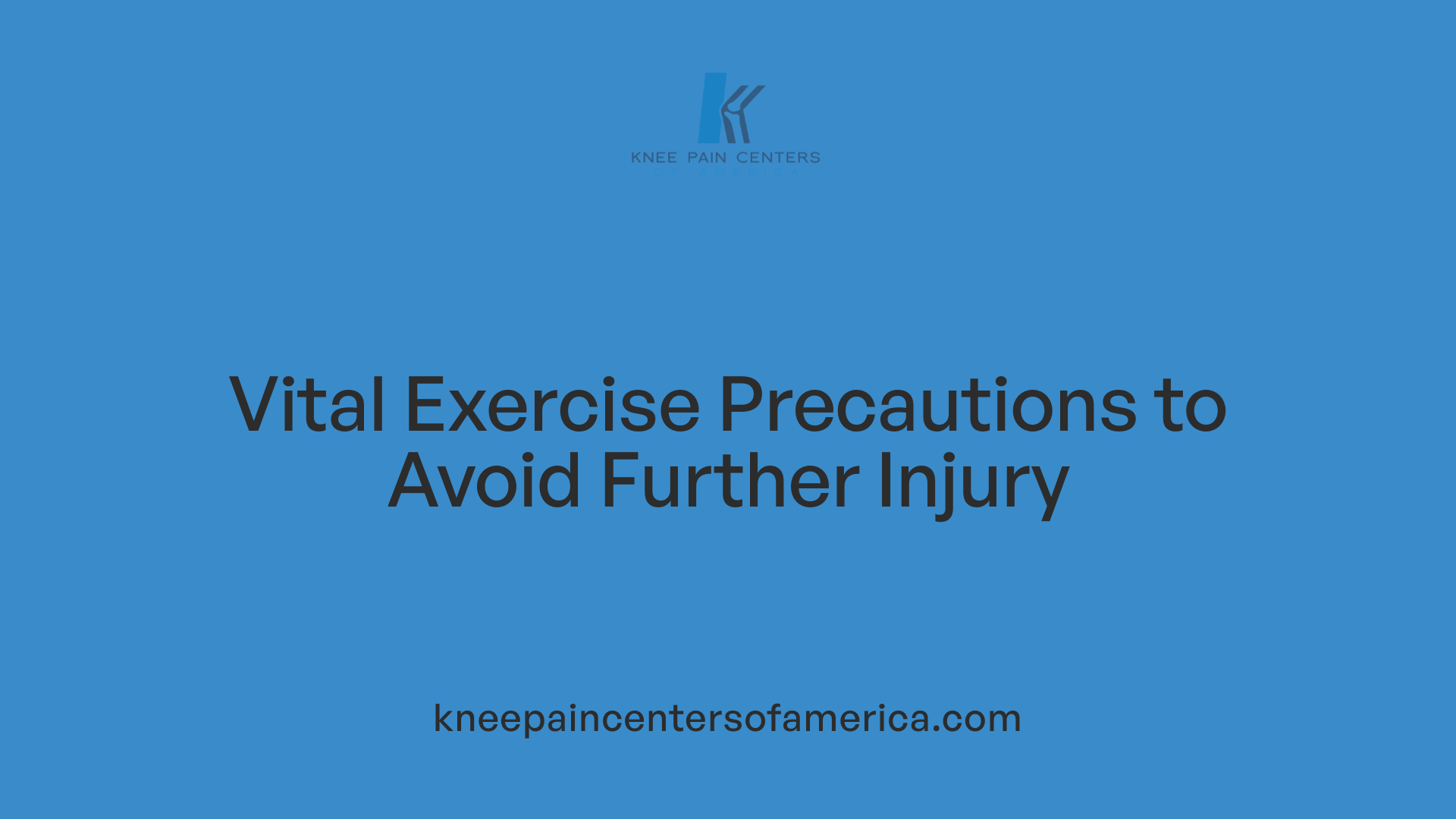 Vital Exercise Precautions to Avoid Further Injury