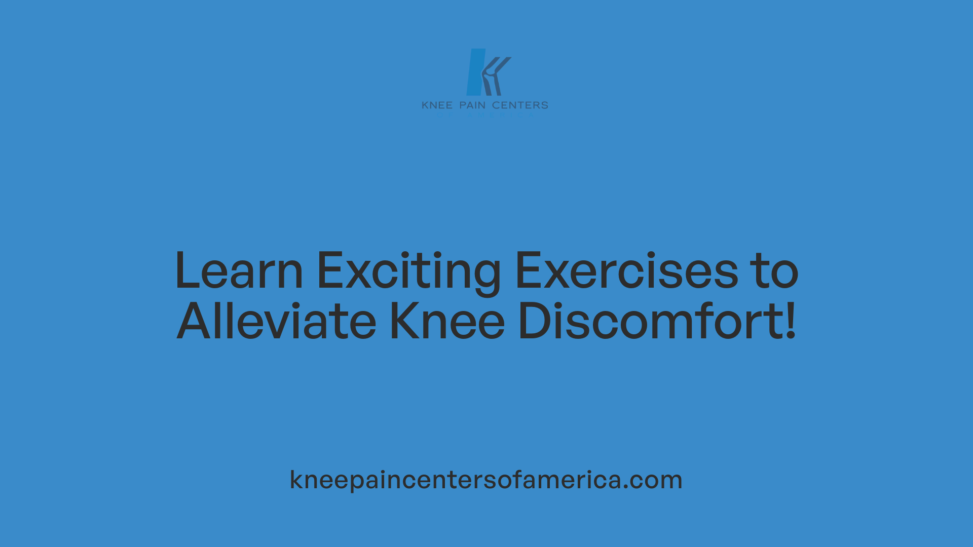 Learn Exciting Exercises to Alleviate Knee Discomfort!
