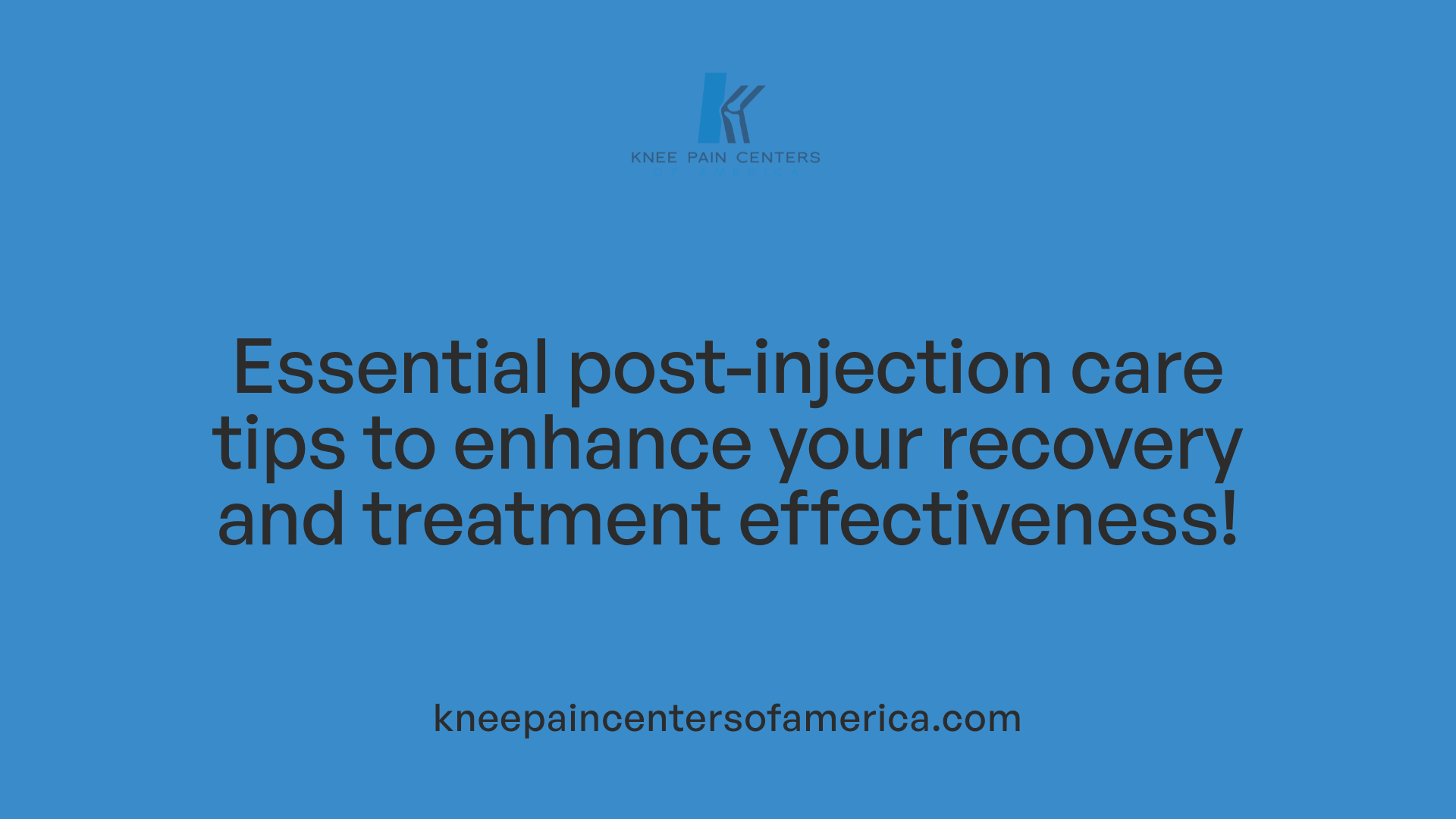 Essential post-injection care tips to enhance your recovery and treatment effectiveness!