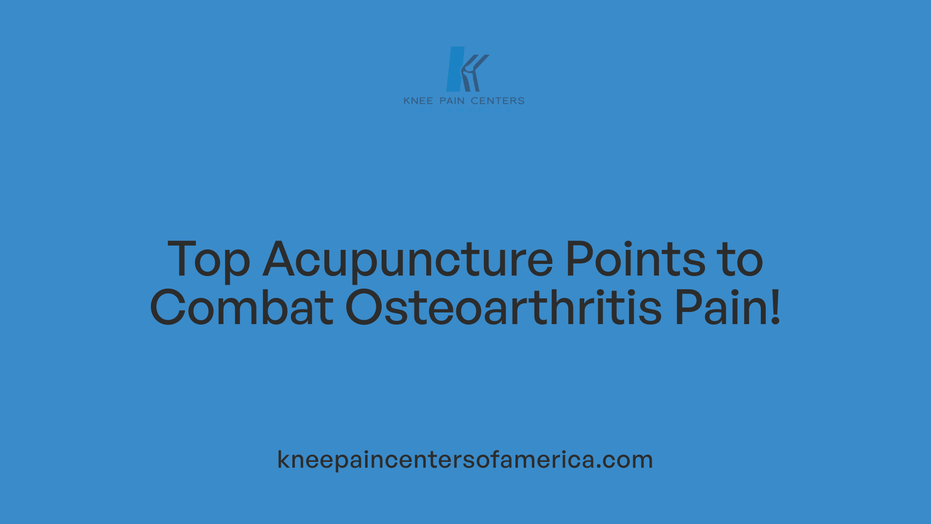 Top Acupuncture Points to Combat Osteoarthritis Pain!