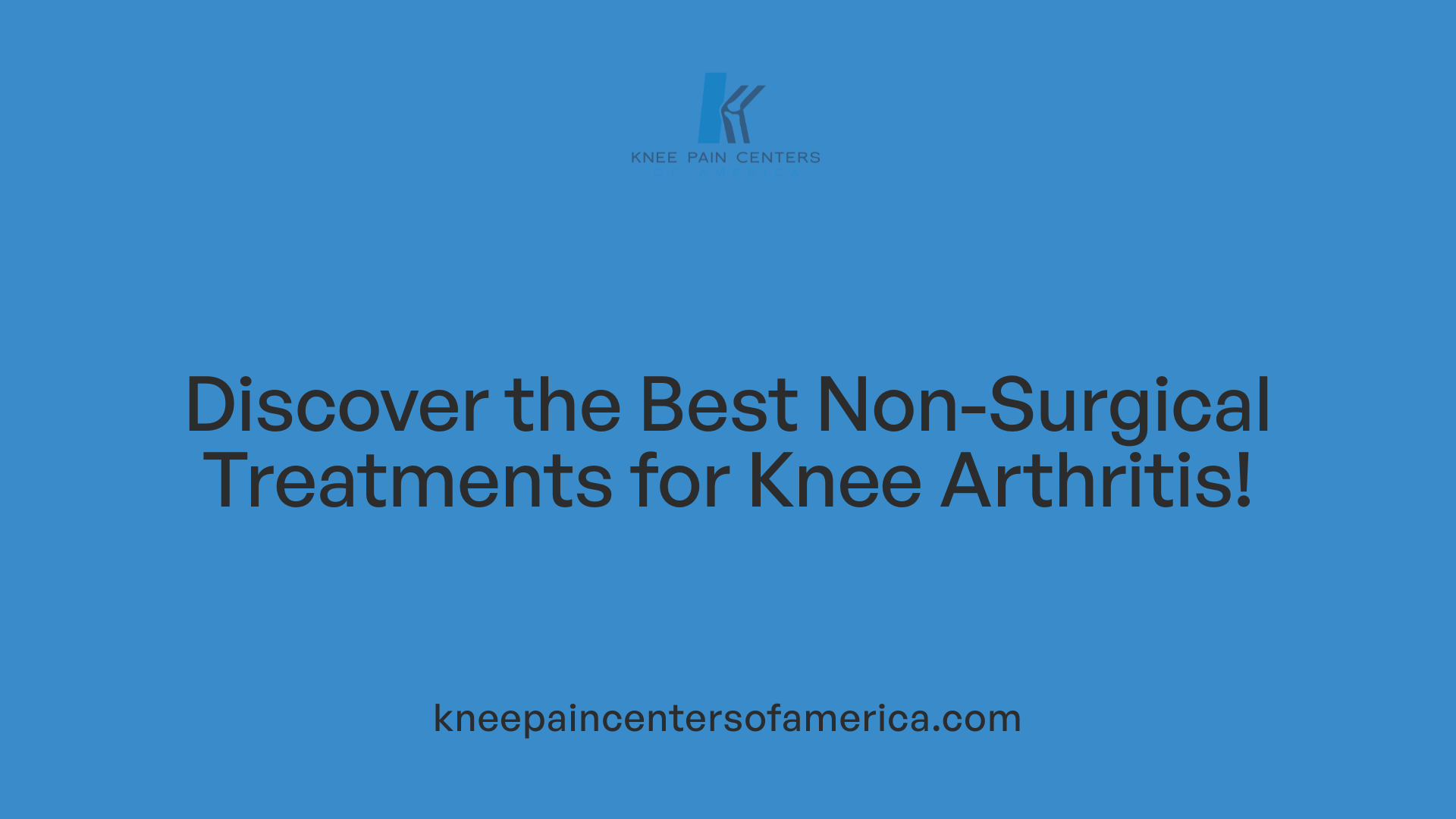 Discover the Best Non-Surgical Treatments for Knee Arthritis!