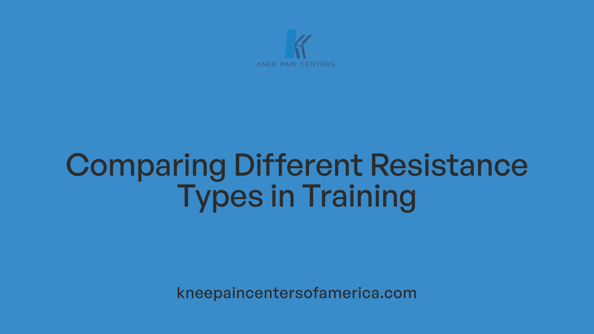 Comparing Different Resistance Types in Training