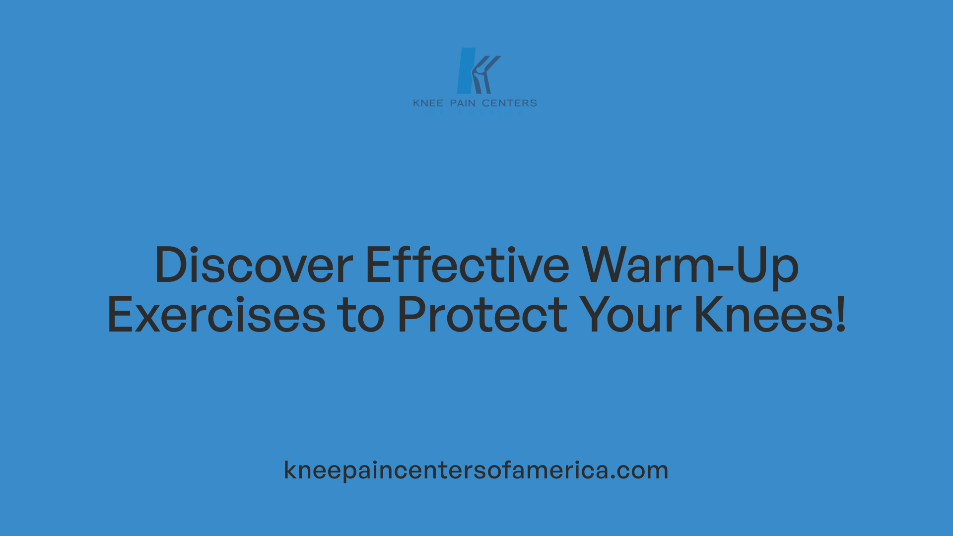 Discover Effective Warm-Up Exercises to Protect Your Knees!