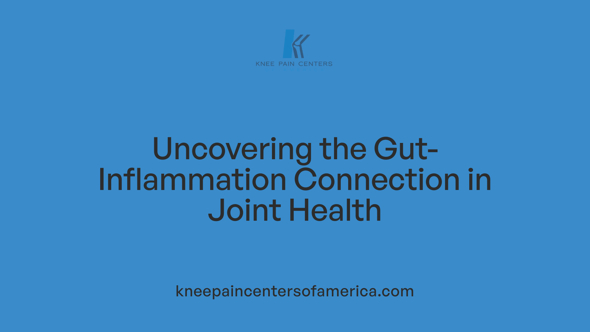 Uncovering the Gut-Inflammation Connection in Joint Health
