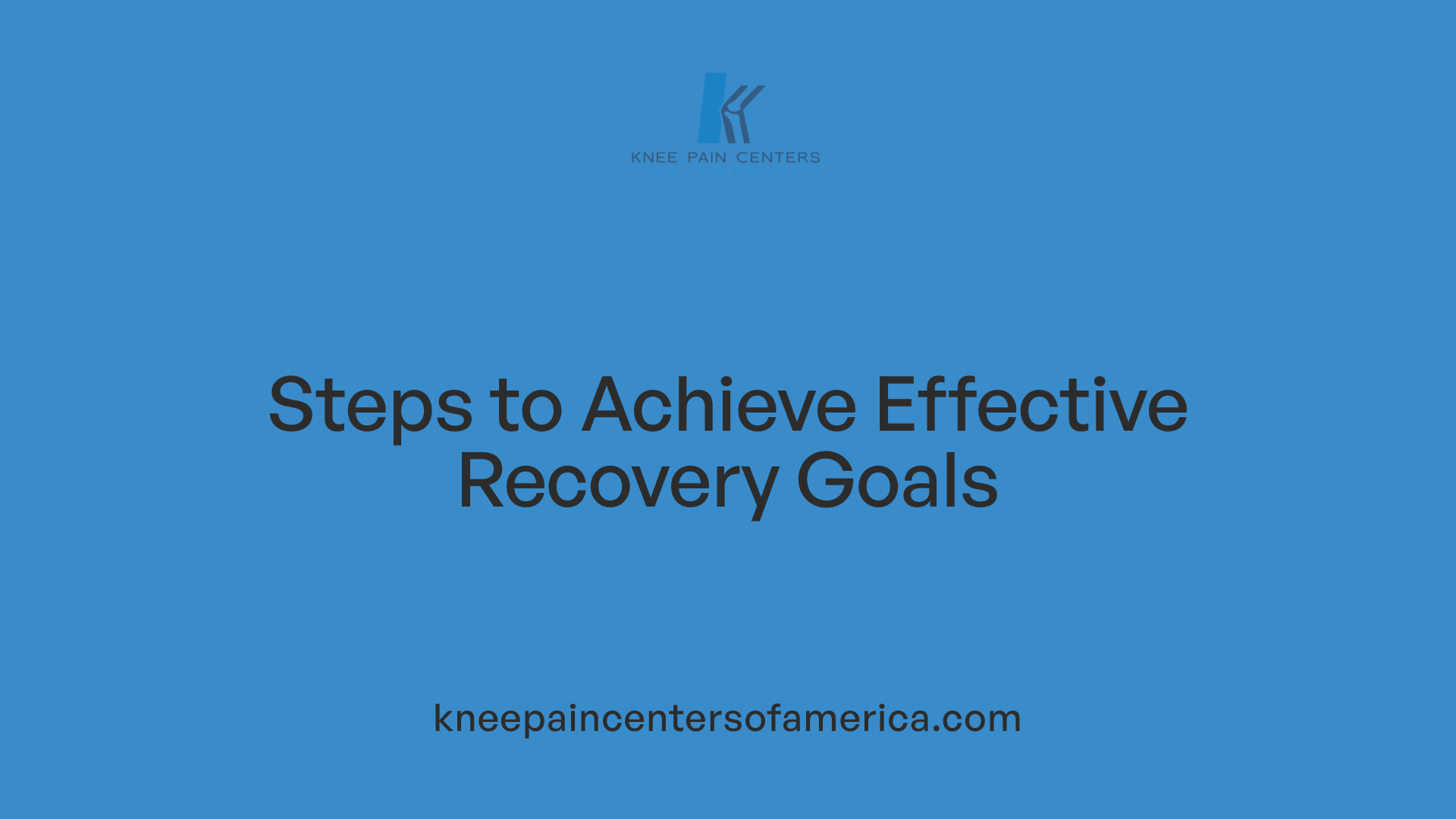 Steps to Achieve Effective Recovery Goals