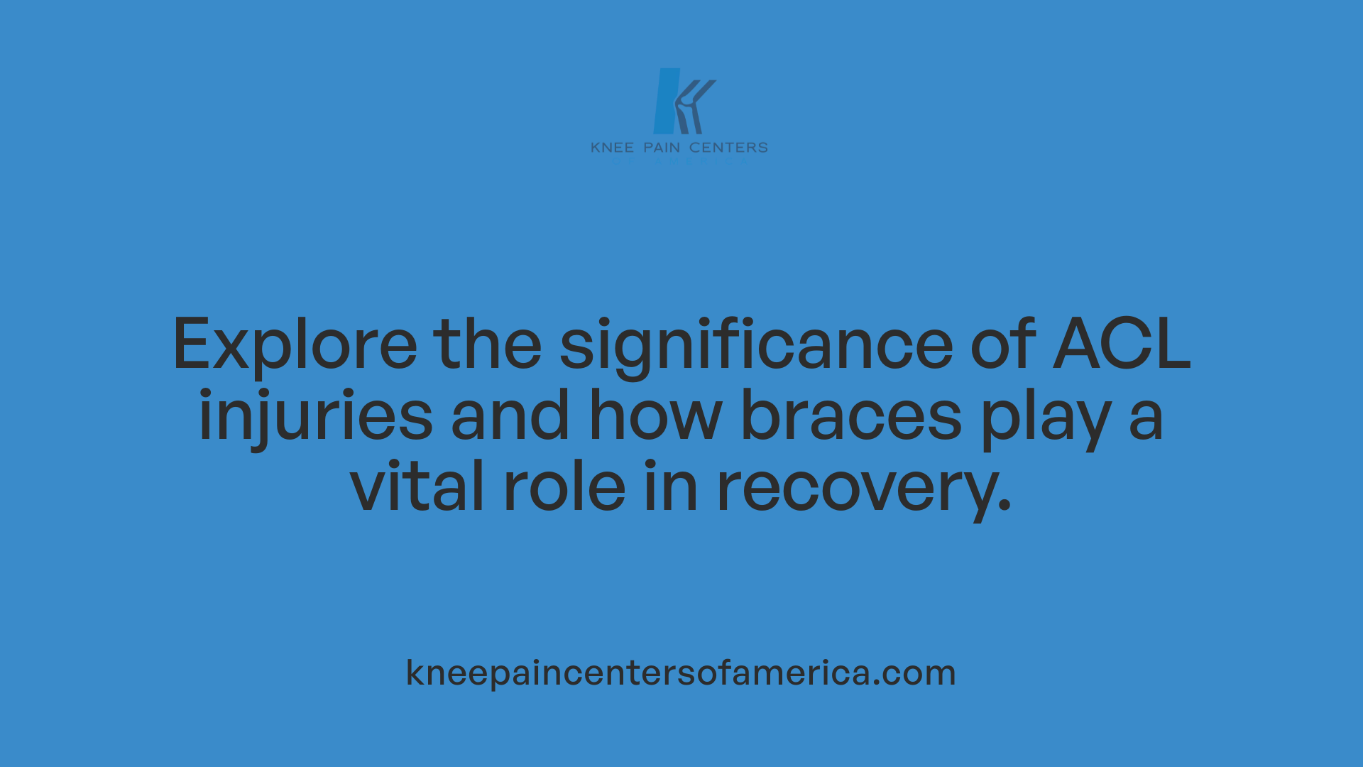 Explore the significance of ACL injuries and how braces play a vital role in recovery.