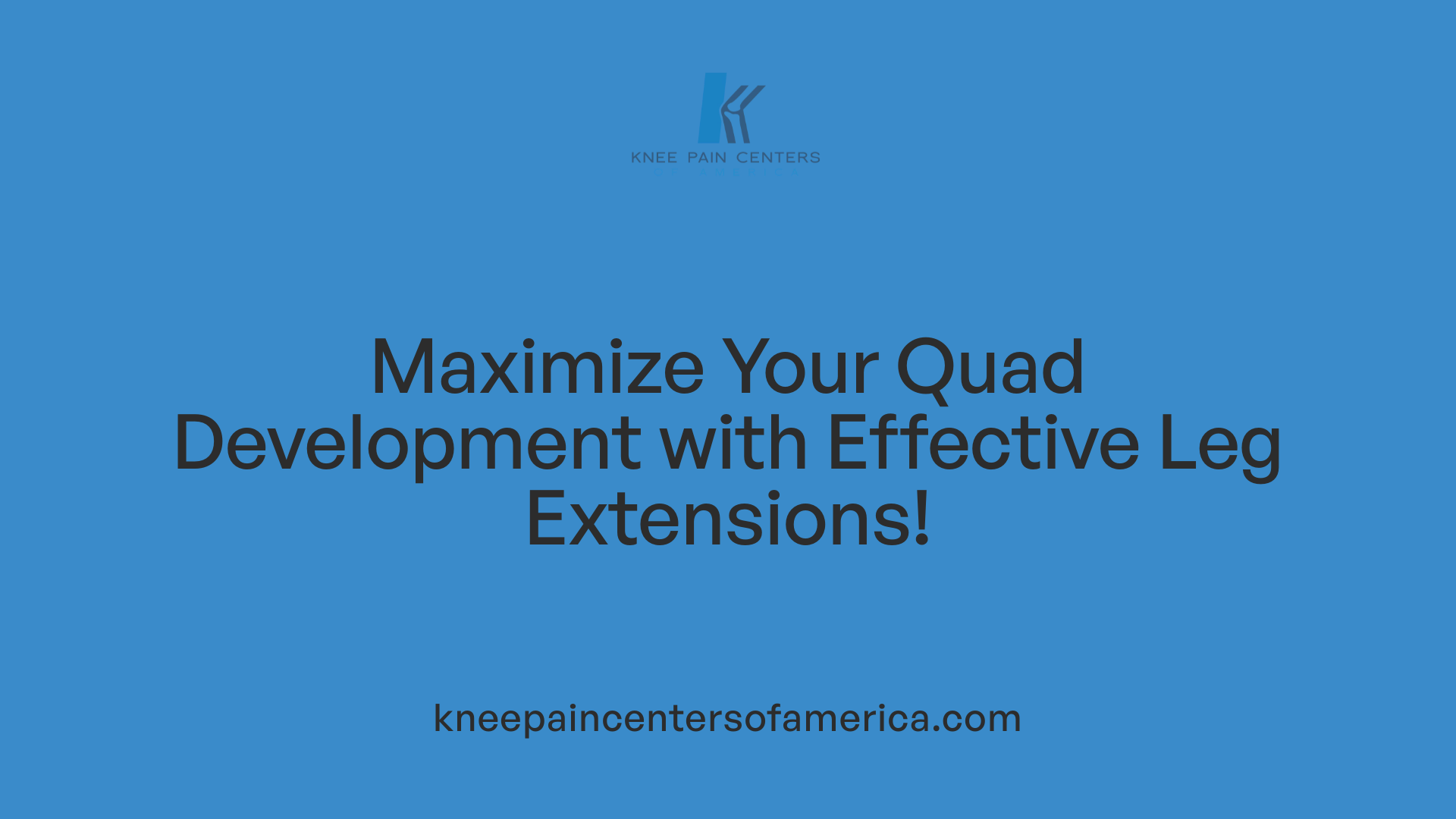 Maximize Your Quad Development with Effective Leg Extensions!