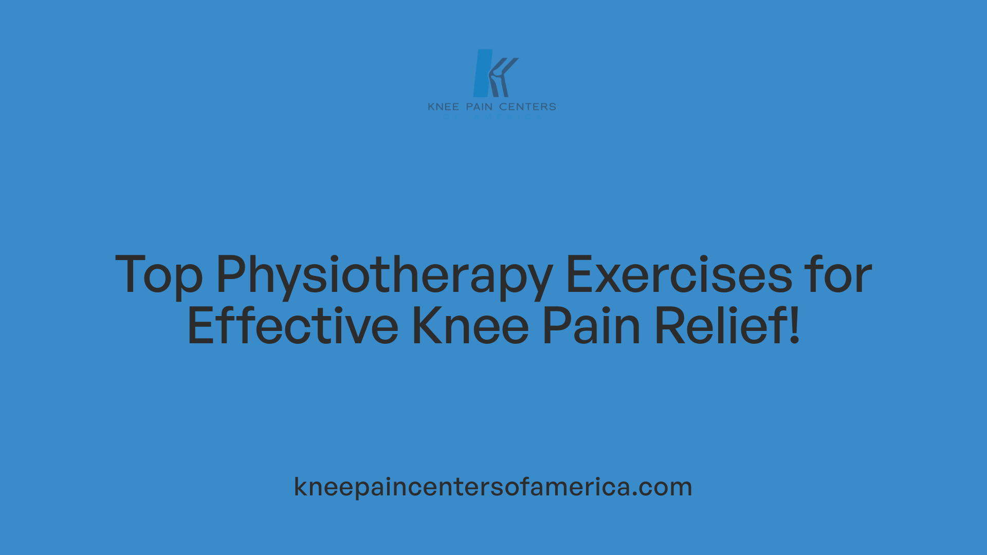 Top Physiotherapy Exercises for Effective Knee Pain Relief!