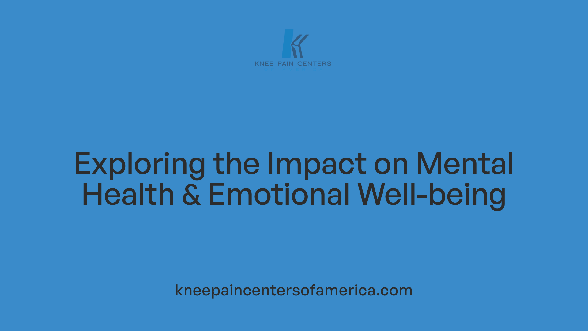 Exploring the Impact on Mental Health &amp; Emotional Well-being