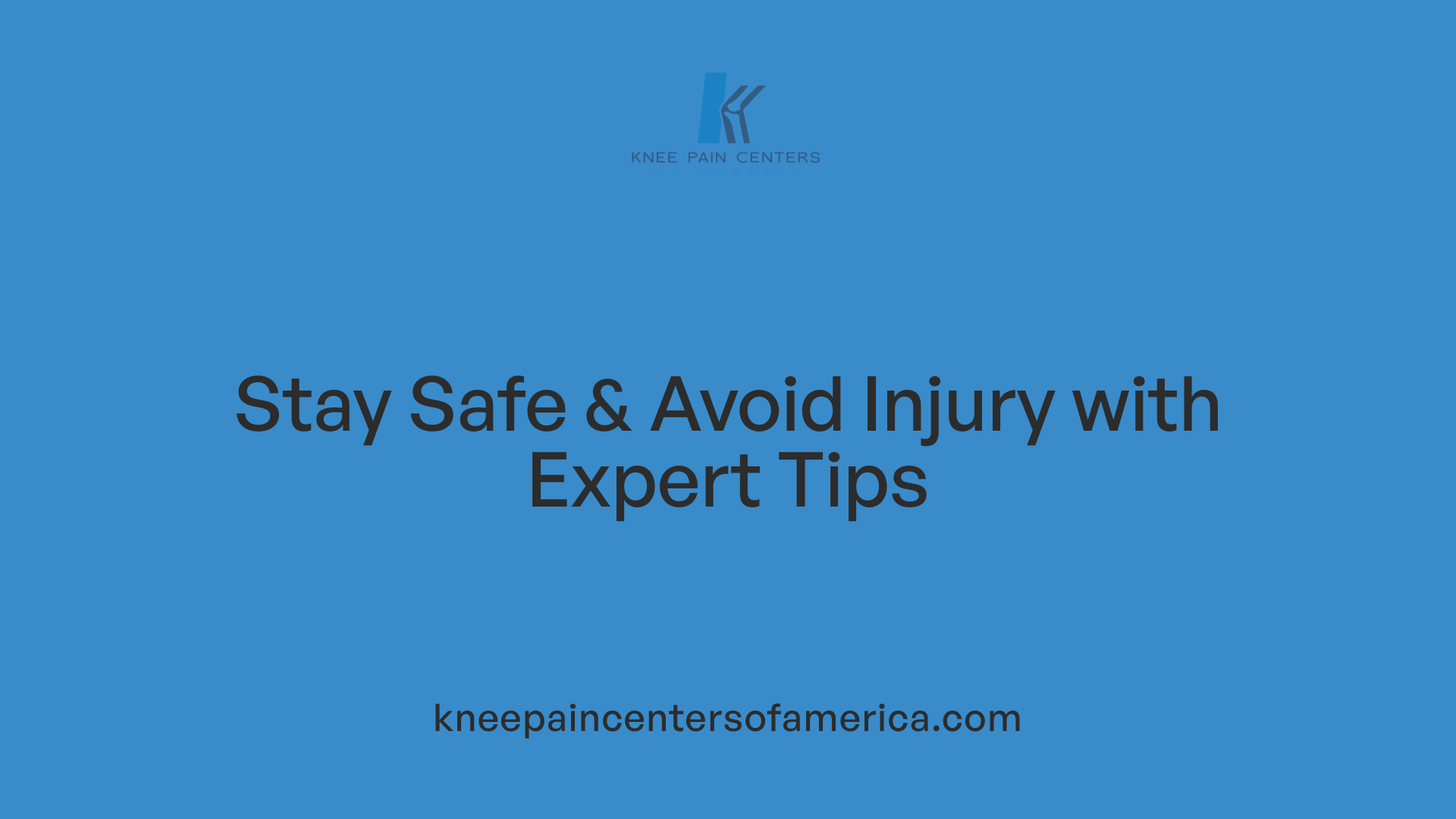 Stay Safe &amp; Avoid Injury with Expert Tips