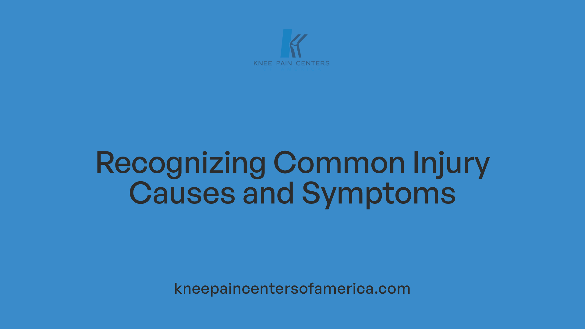 Recognizing Common Injury Causes and Symptoms