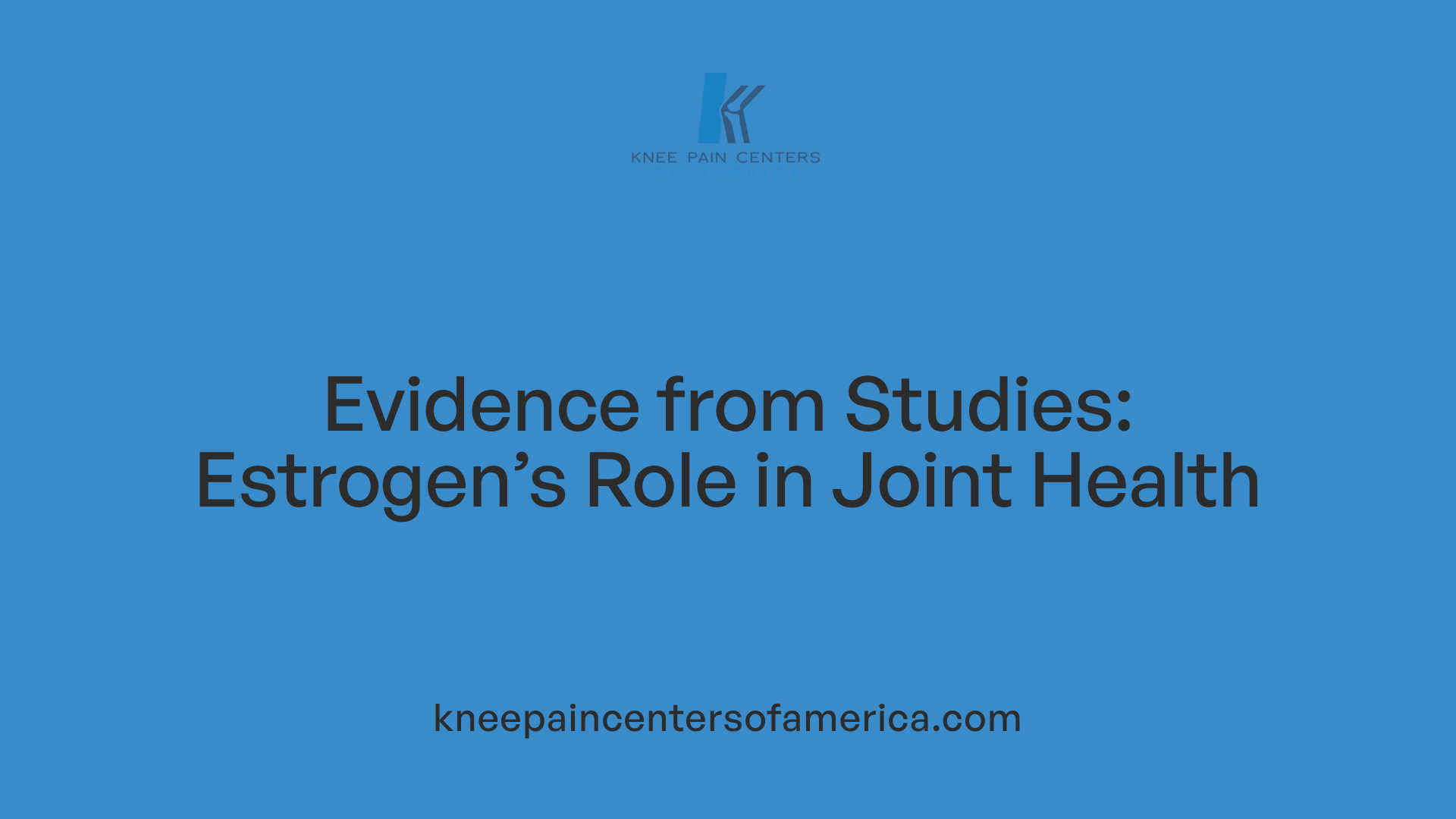 Evidence from Studies: Estrogen’s Role in Joint Health