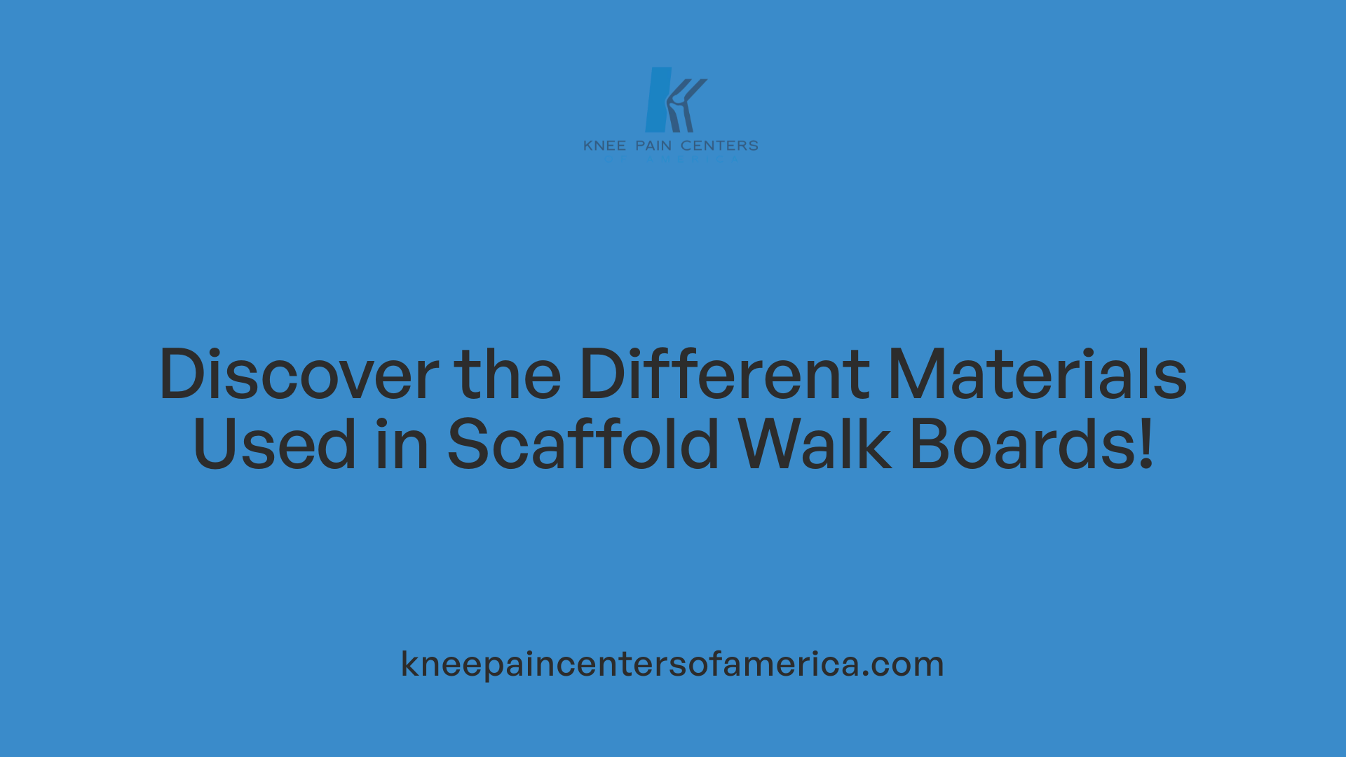 Discover the Different Materials Used in Scaffold Walk Boards!