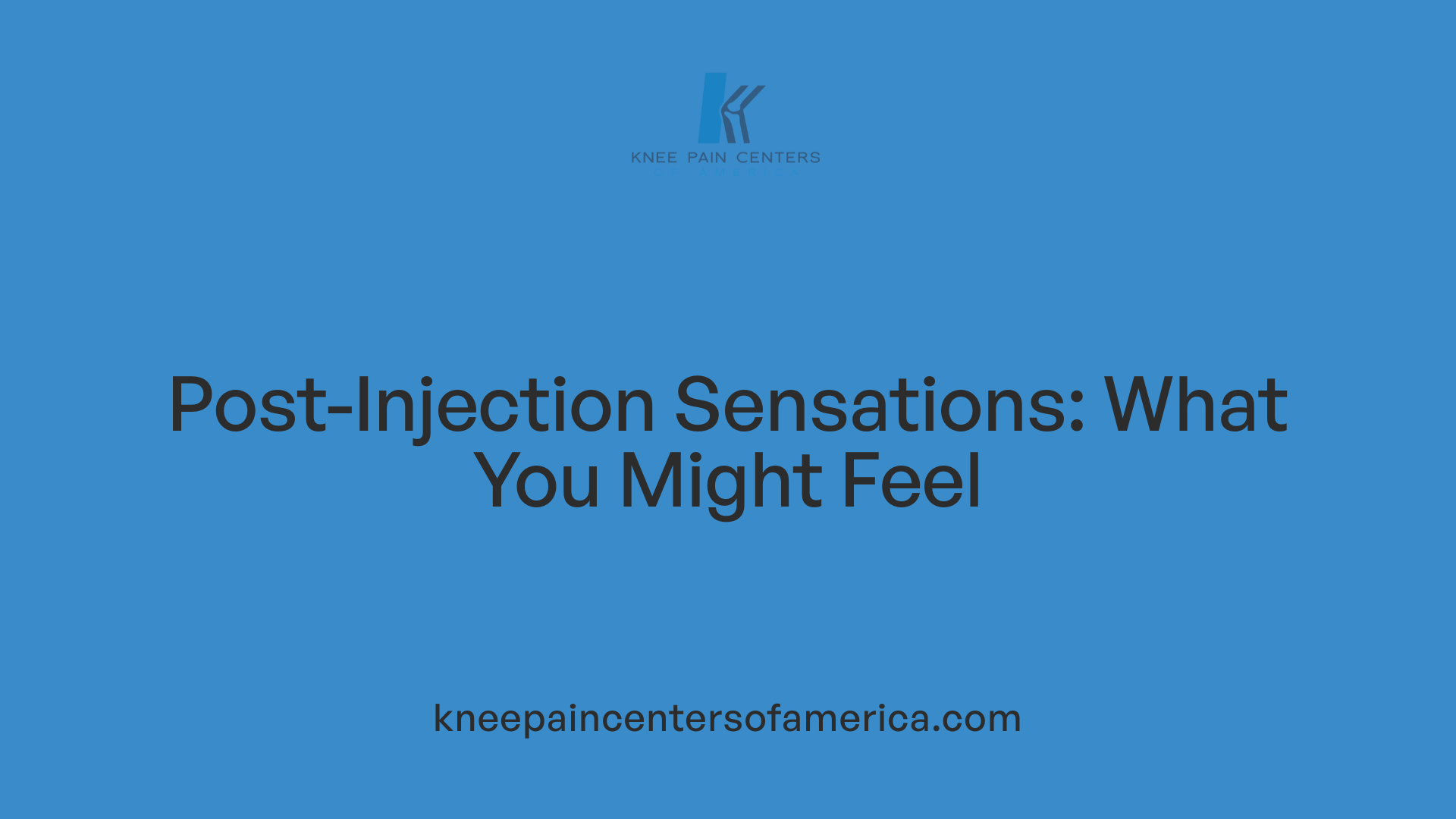 Post-Injection Sensations: What You Might Feel