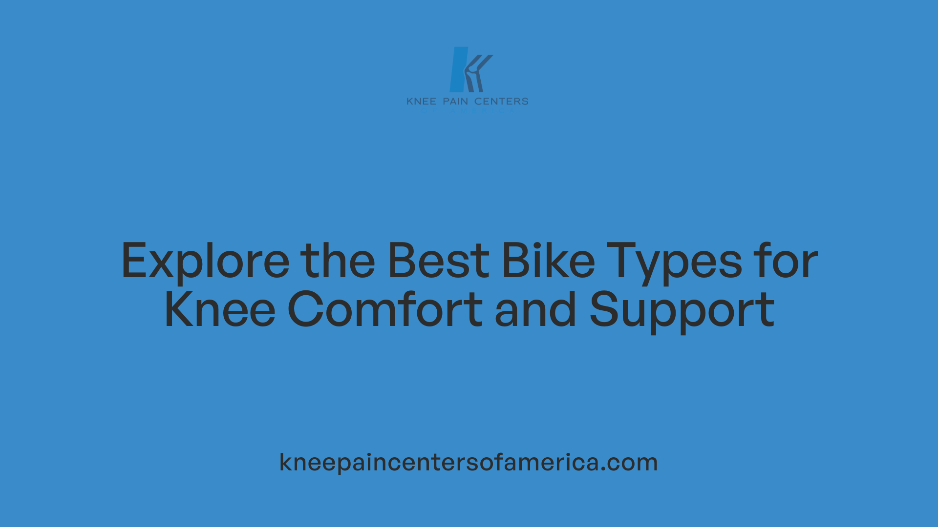 Explore the Best Bike Types for Knee Comfort and Support
