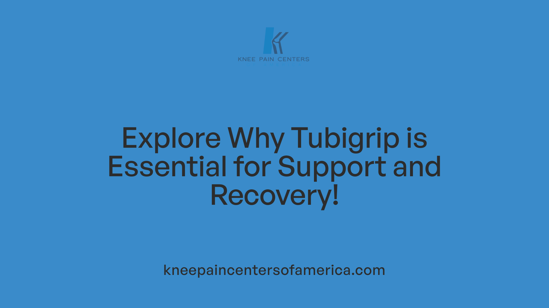 Explore Why Tubigrip is Essential for Support and Recovery!