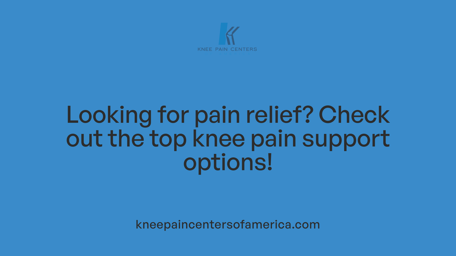 Looking for pain relief? Check out the top knee pain support options!