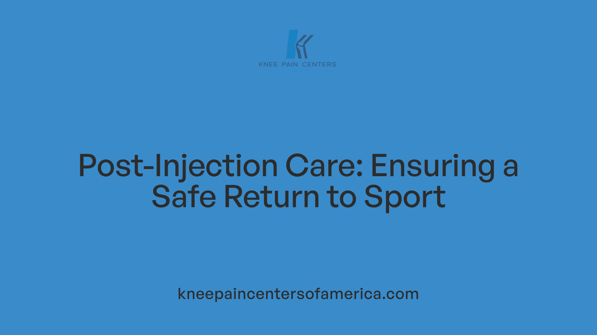 Post-Injection Care: Ensuring a Safe Return to Sport