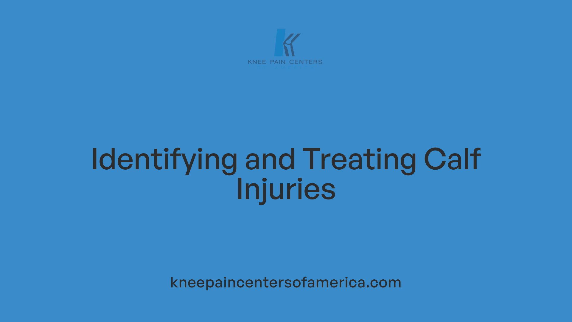 Identifying and Treating Calf Injuries