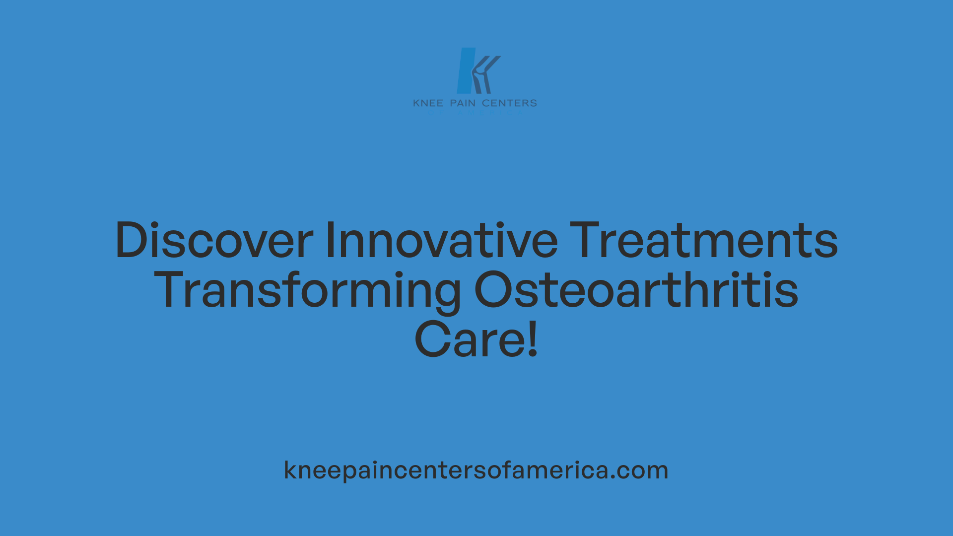 Discover Innovative Treatments Transforming Osteoarthritis Care!