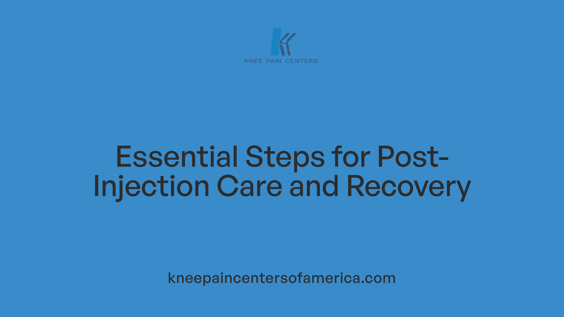 Essential Steps for Post-Injection Care and Recovery