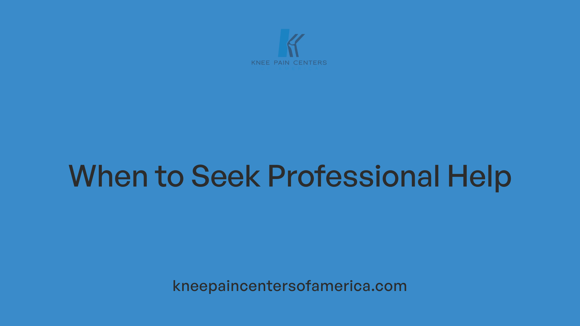 When to Seek Professional Help