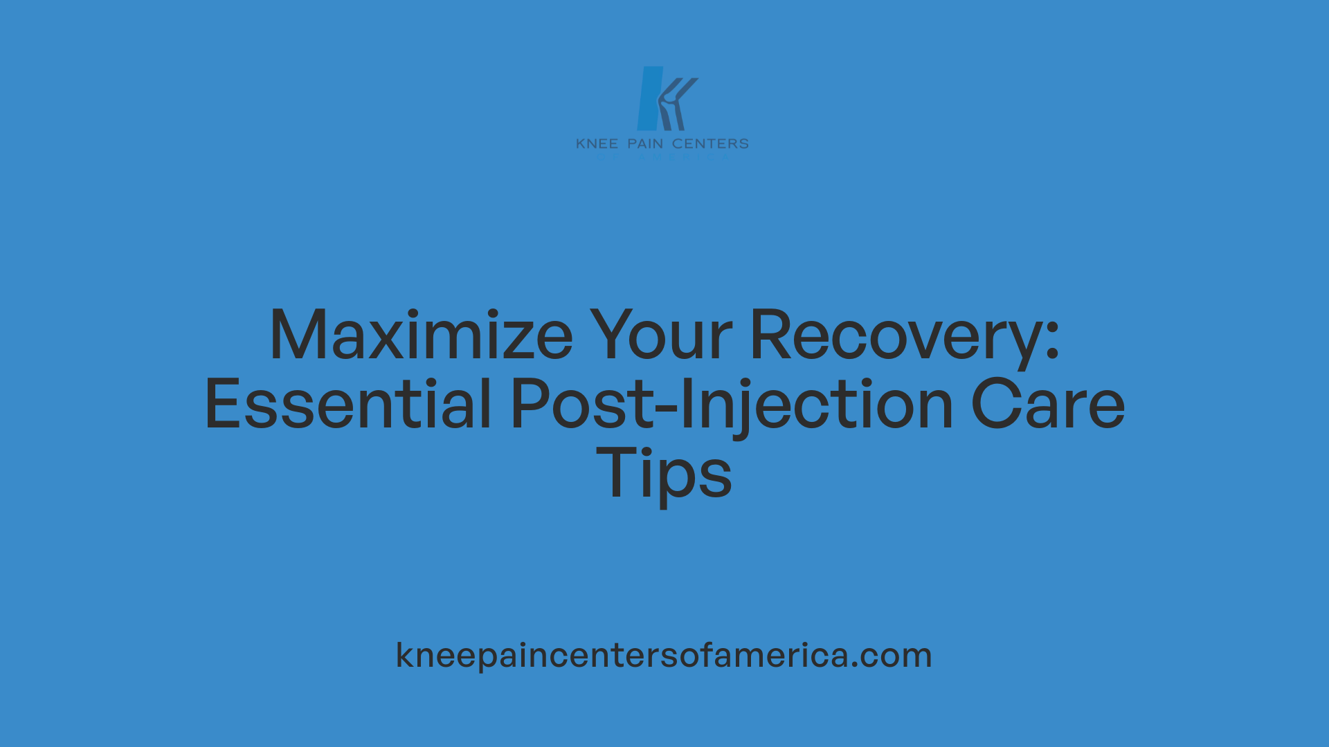Maximize Your Recovery: Essential Post-Injection Care Tips