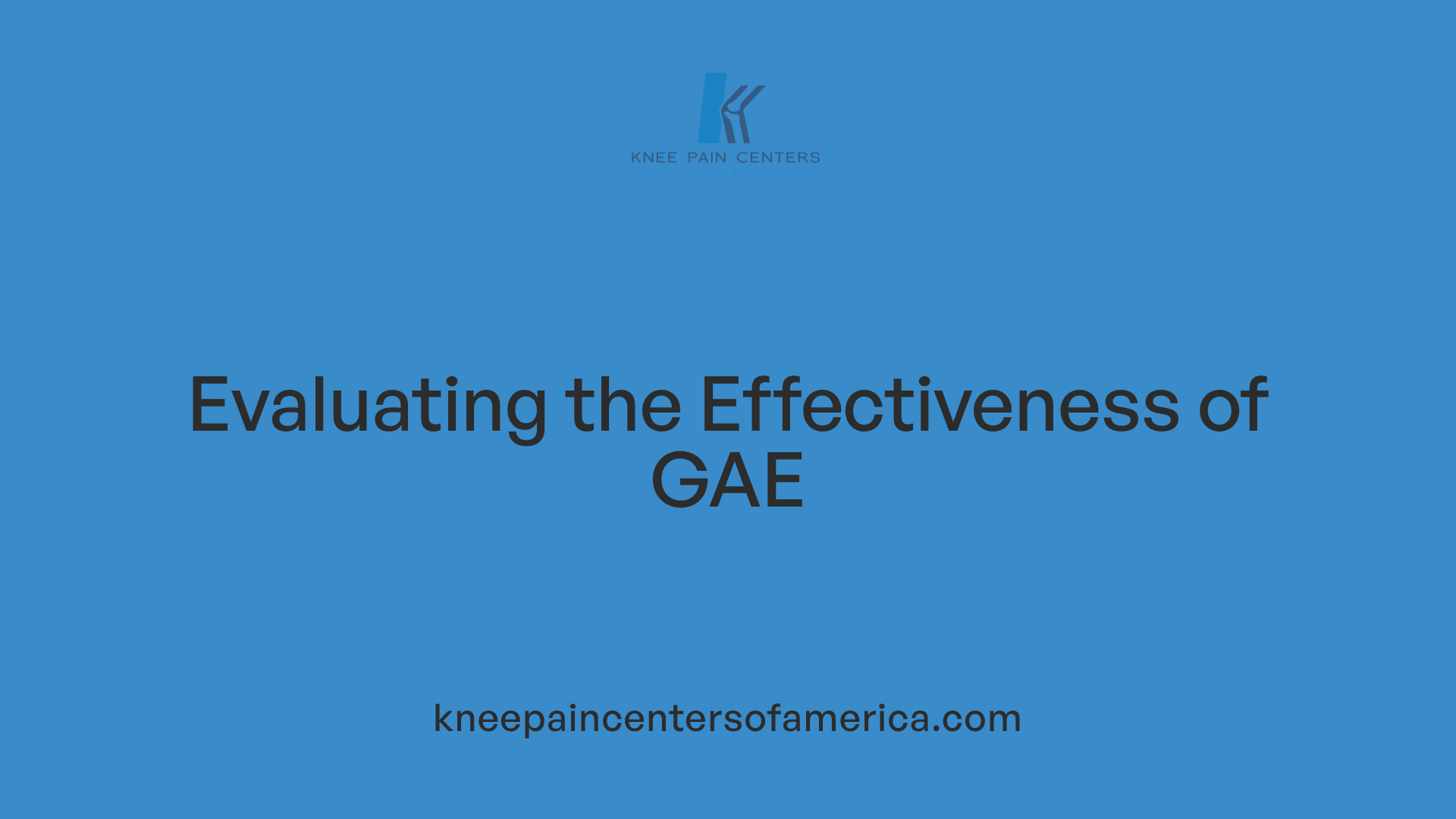 Evaluating the Effectiveness of GAE