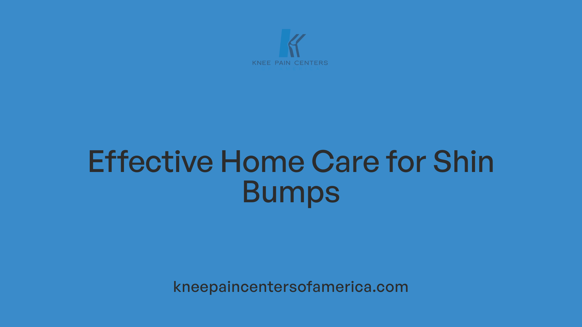Effective Home Care for Shin Bumps