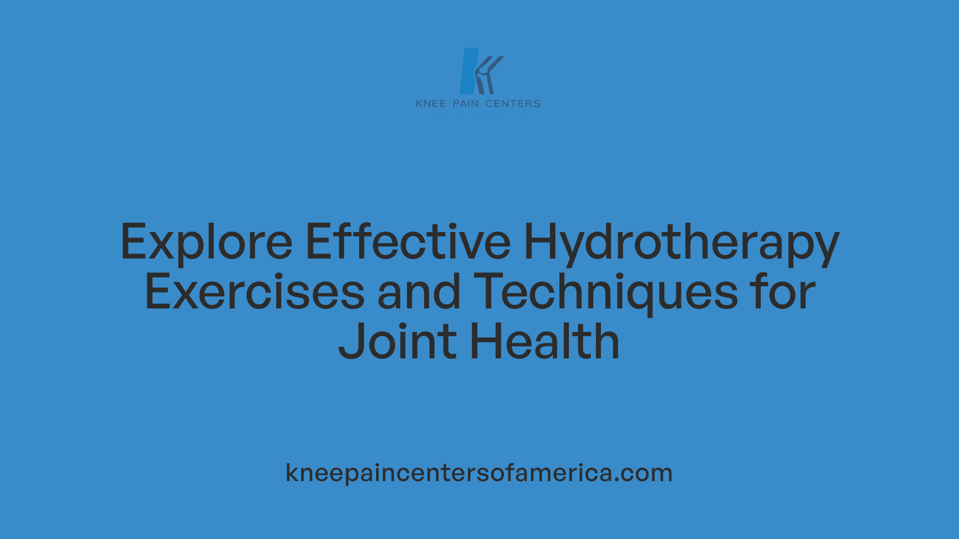 Explore Effective Hydrotherapy Exercises and Techniques for Joint Health