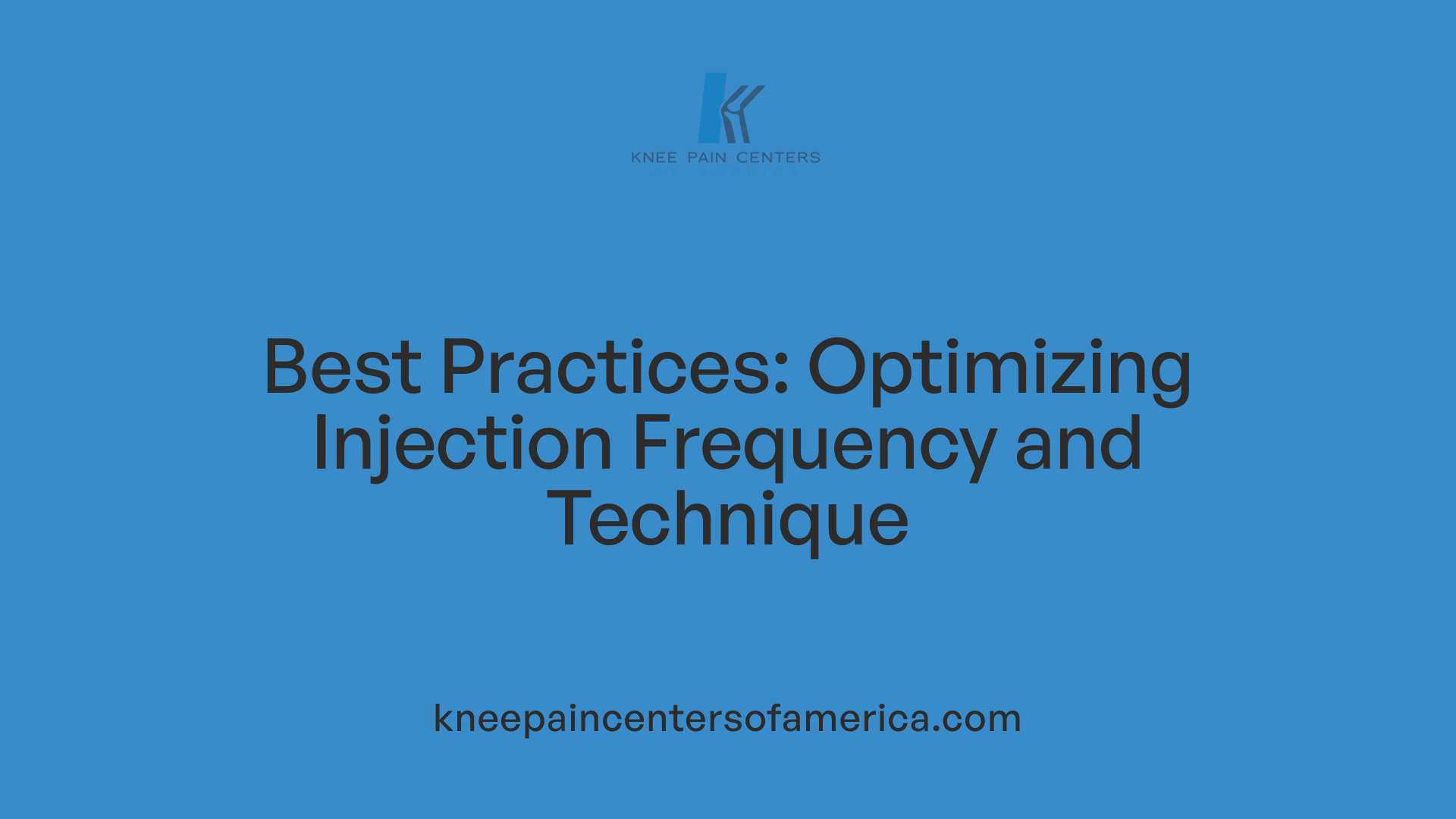 Best Practices: Optimizing Injection Frequency and Technique