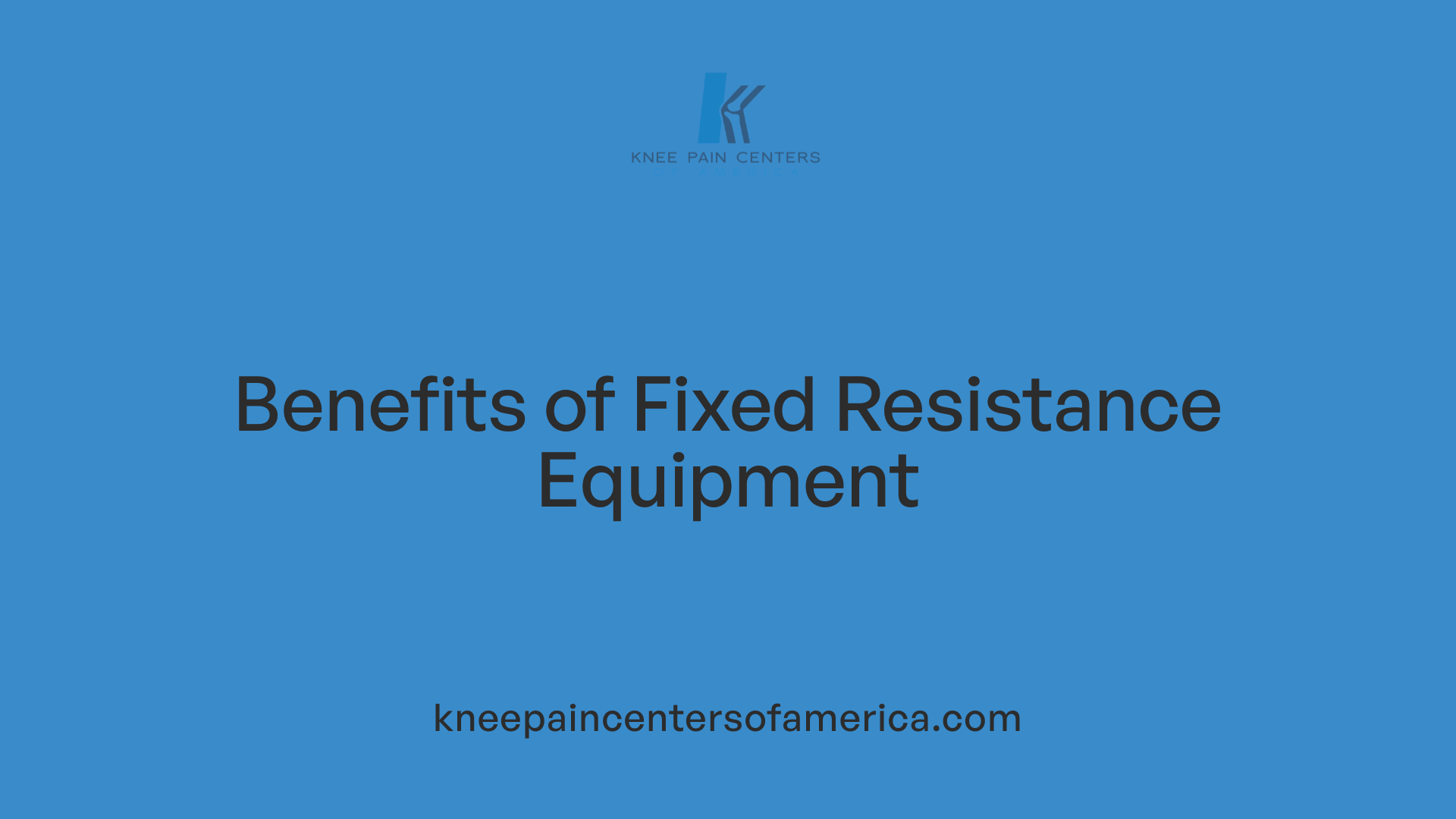 Benefits of Fixed Resistance Equipment