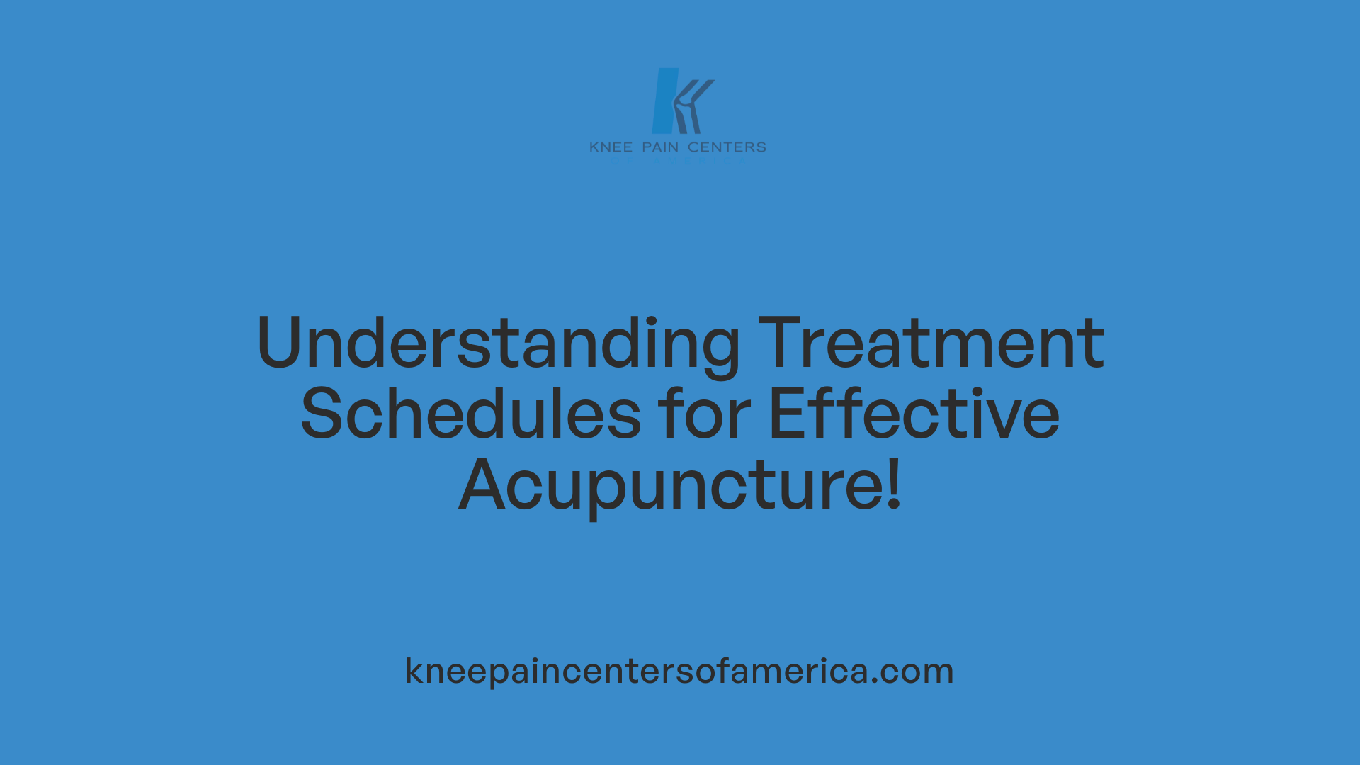 Understanding Treatment Schedules for Effective Acupuncture!