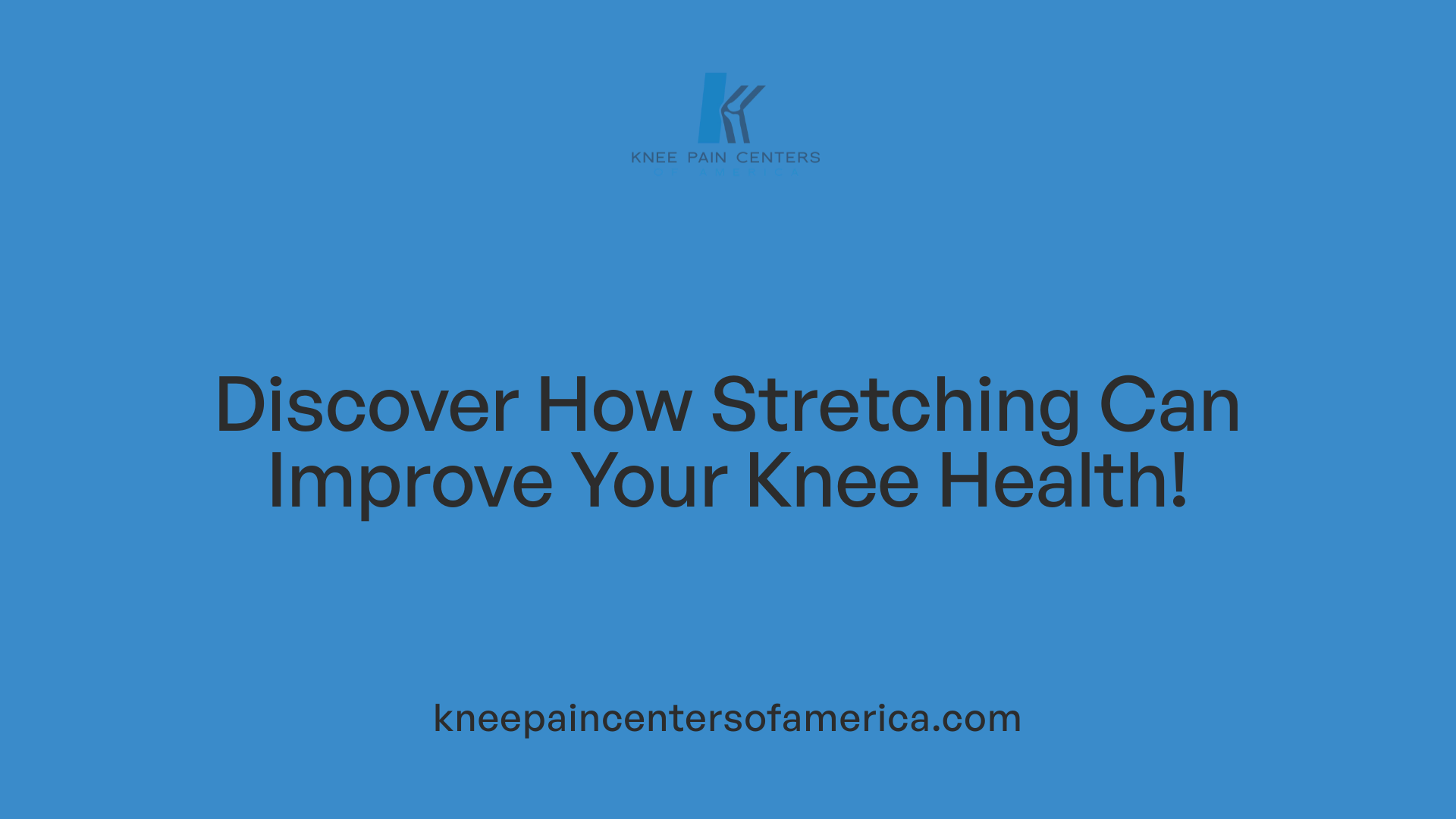 Discover How Stretching Can Improve Your Knee Health!