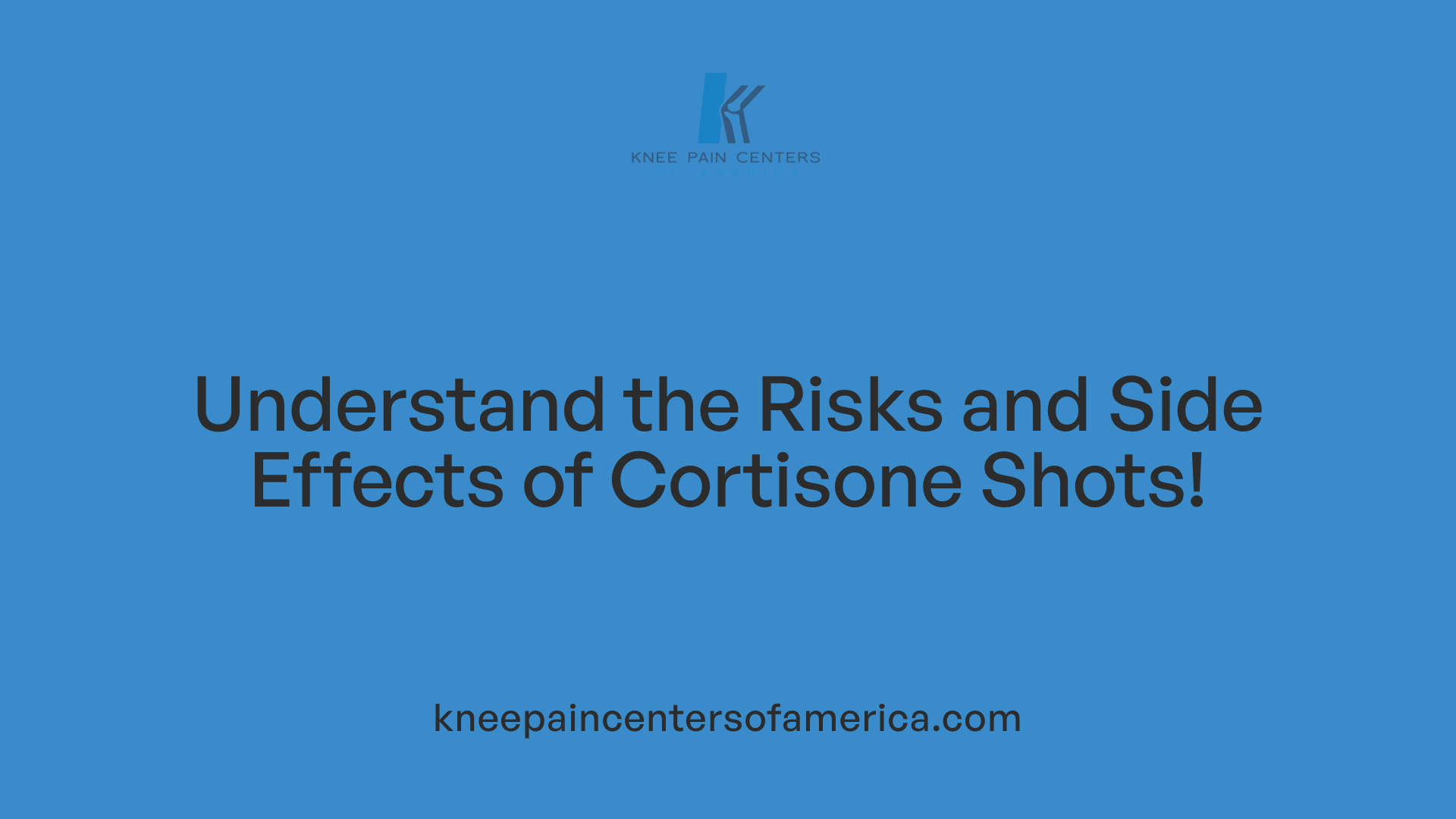 Understand the Risks and Side Effects of Cortisone Shots!