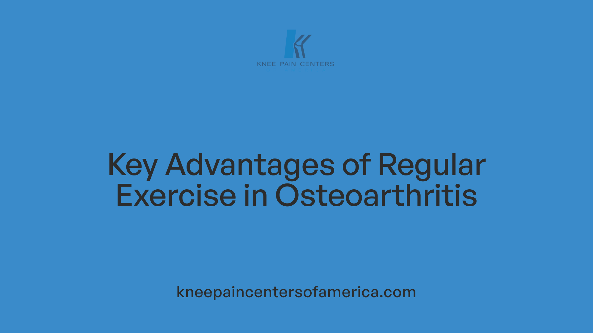 Key Advantages of Regular Exercise in Osteoarthritis