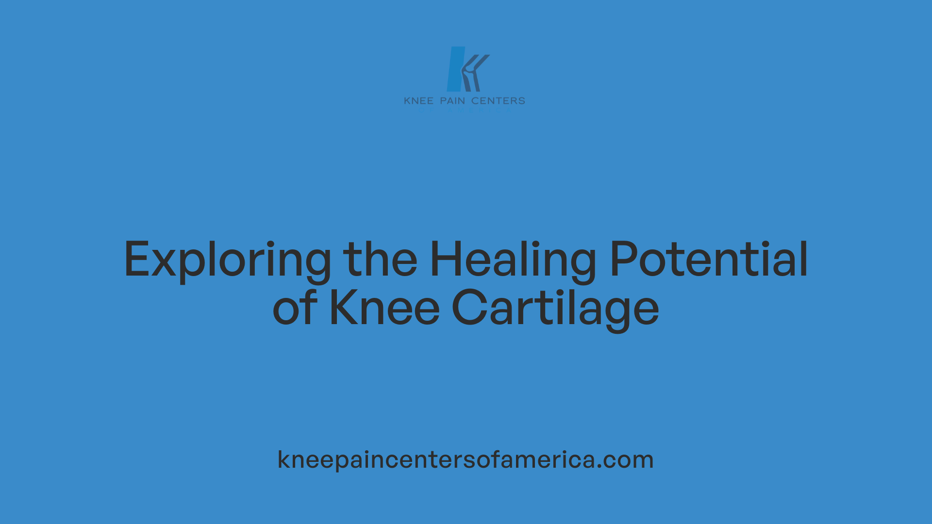 Exploring the Healing Potential of Knee Cartilage