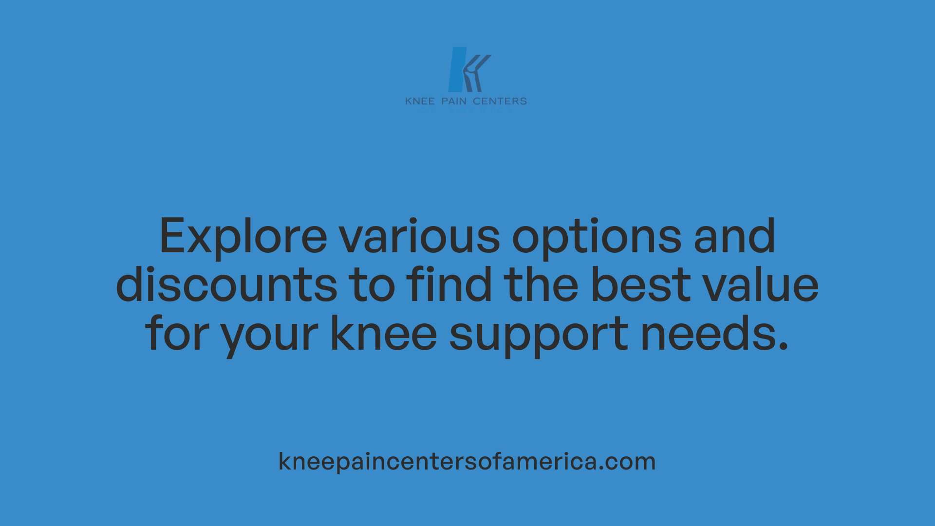 Explore various options and discounts to find the best value for your knee support needs.
