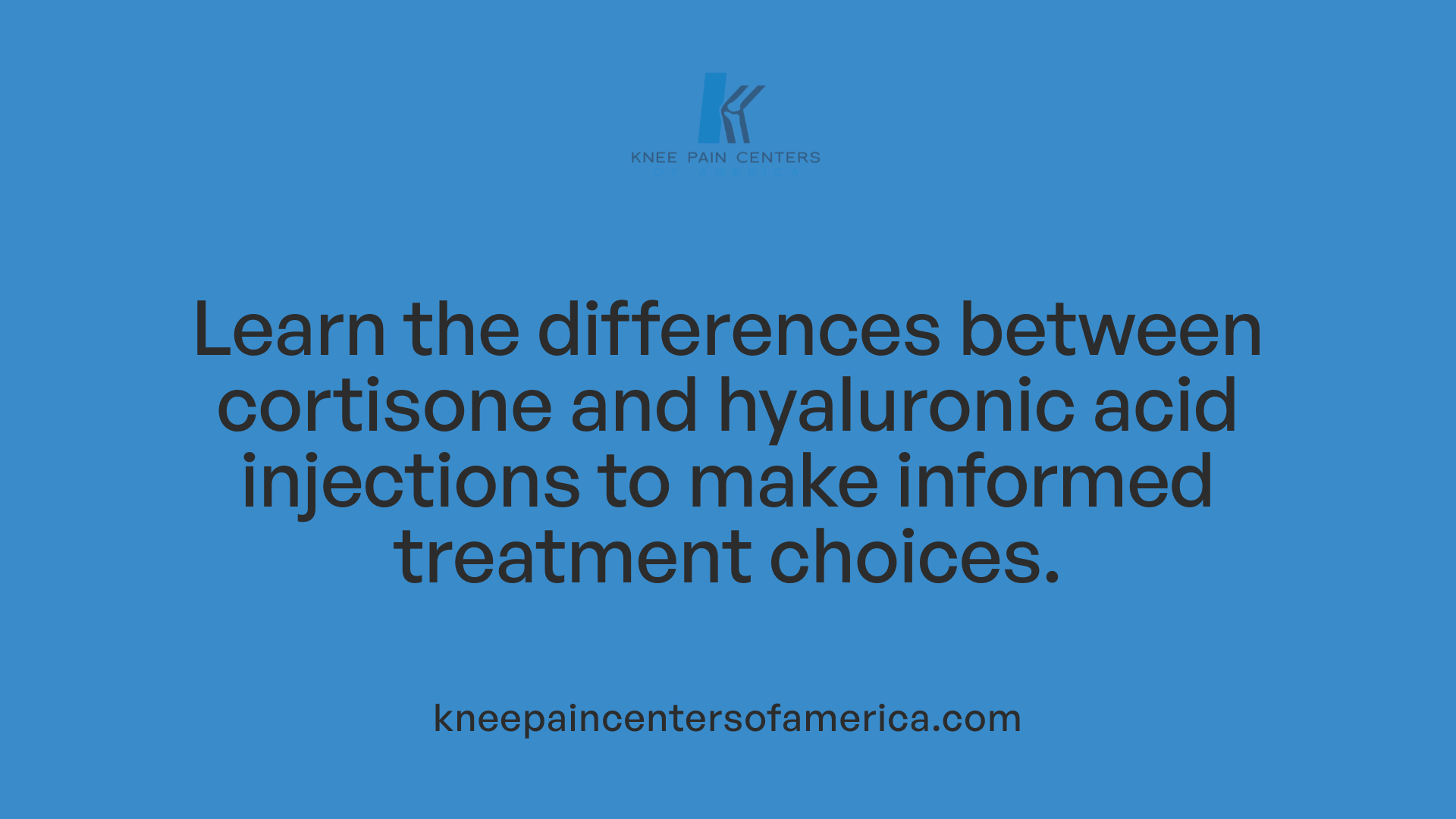 Learn the differences between cortisone and hyaluronic acid injections to make informed treatment choices.