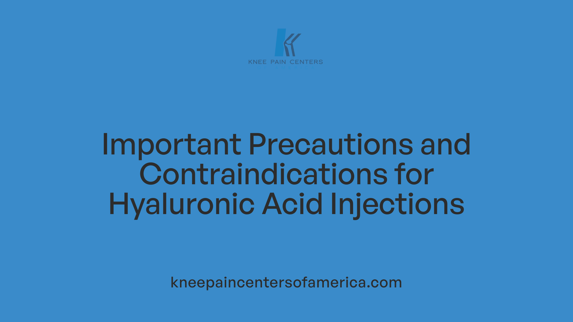Important Precautions and Contraindications for Hyaluronic Acid Injections